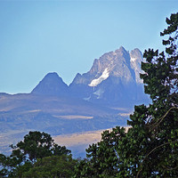 Buy canvas prints of Mount Kenya by Tony Murtagh