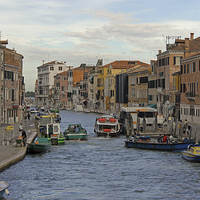 Buy canvas prints of Cannaregio Canal by Tony Murtagh
