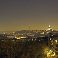Buy canvas prints of Stars over the Vatican City by Tony Murtagh
