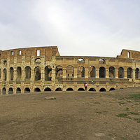 Buy canvas prints of Roman Colosseum by Tony Murtagh