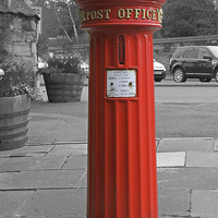 Buy canvas prints of Victorian Post Box by Tony Murtagh