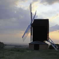 Buy canvas prints of Brill Windmill at Twilight by Tony Murtagh