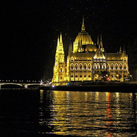 Buy canvas prints of  Parliament at Night by Tony Murtagh