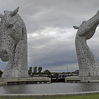 Buy canvas prints of  The Kelpies by Tony Murtagh