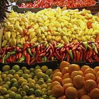 Buy canvas prints of  Fruit Stall by Tony Murtagh