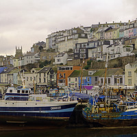 Buy canvas prints of Brixham Harbour  by Tony Murtagh