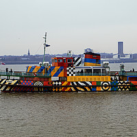 Buy canvas prints of Mersey Ferry Snowdrop by Tony Murtagh
