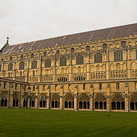 Buy canvas prints of Norwich Cathedral Quadrangle by Tony Murtagh