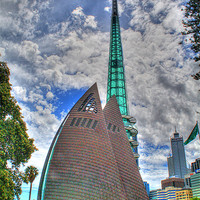 Buy canvas prints of Bell Tower, Perth WA by Gillian Oprey