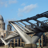Buy canvas prints of Dome of St Pauls by Westley Grant