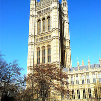 Buy canvas prints of Westminster Palace by Westley Grant
