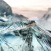 Buy canvas prints of Ice Mountain by Westley Grant