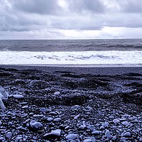 Buy canvas prints of Black Sands by Westley Grant