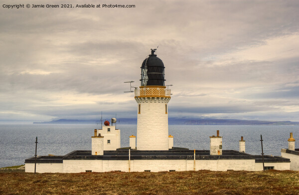Dunnet Head Lighthouse Picture Board by Jamie Green