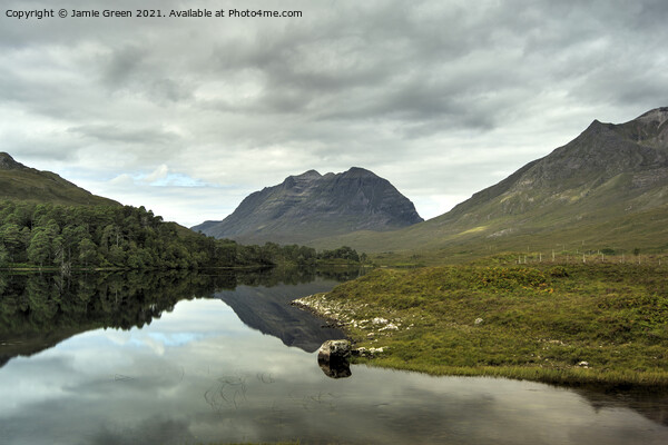 Liathach Picture Board by Jamie Green