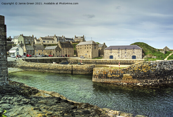 Portsoy Picture Board by Jamie Green