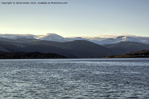 Loch Broom and Beinn Dearg Picture Board by Jamie Green