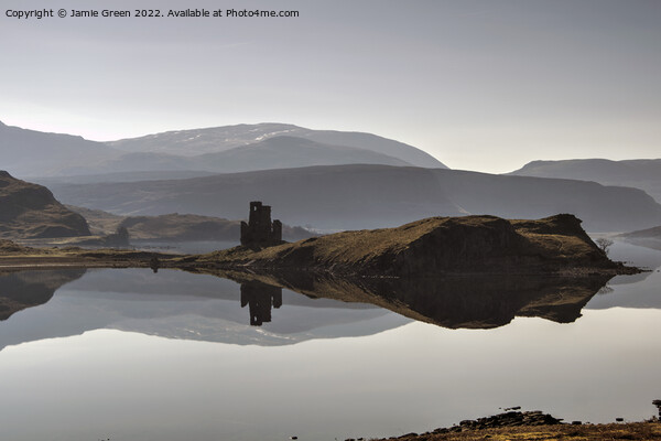 Loch Assynt Picture Board by Jamie Green