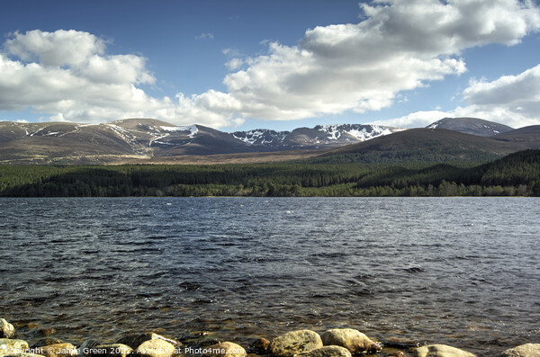 Cairngorm Corries in April Picture Board by Jamie Green