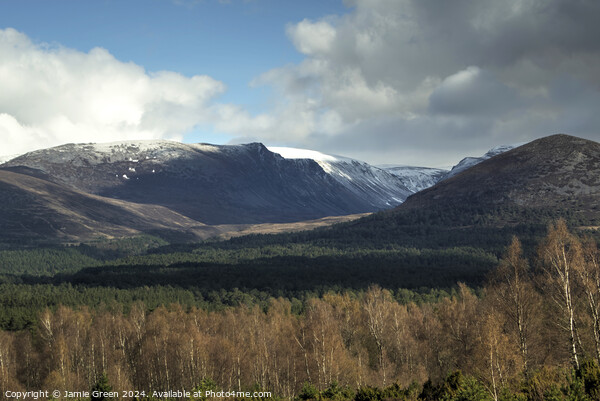 The Lairig Ghru Picture Board by Jamie Green