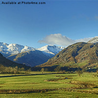 Buy canvas prints of The Langdale Valley by Jamie Green