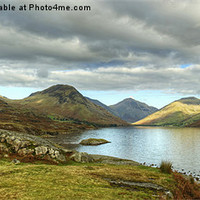 Buy canvas prints of Wastwater ,The Lake District by Jamie Green