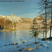 Buy canvas prints of Winter At Blea Tarn by Jamie Green