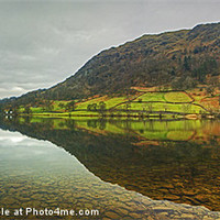 Buy canvas prints of Rydal Water And Nab Scar by Jamie Green