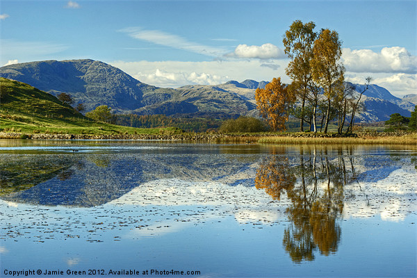 Wise Een Tarn Picture Board by Jamie Green