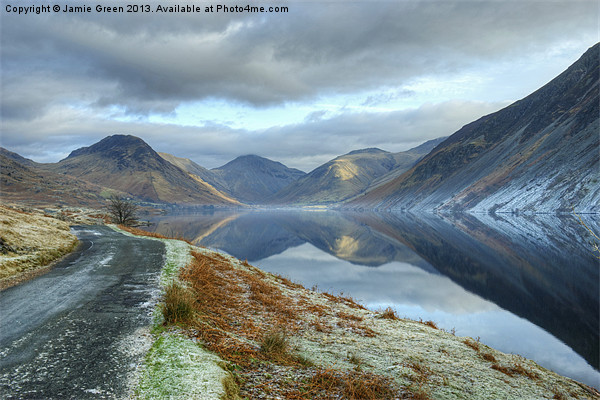 The Road To Wasdale Picture Board by Jamie Green