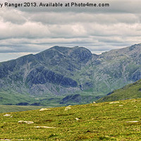 Buy canvas prints of The Scafells by Jamie Green