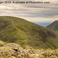 Buy canvas prints of The Coniston Fells by Jamie Green