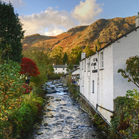 Buy canvas prints of Church Beck Coniston by Jamie Green