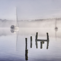 Buy canvas prints of Mystical Yachts by Jamie Green