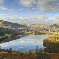 Buy canvas prints of Grasmere,The Lake District by Jamie Green
