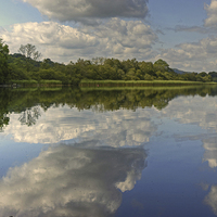 Buy canvas prints of Esthwaite Water by Jamie Green