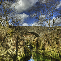 Buy canvas prints of Birks Bridge,River Duddon by Jamie Green