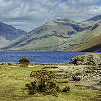 Buy canvas prints of Wastwater And Fells by Jamie Green