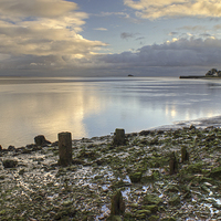 Buy canvas prints of The Leven Estuary by Jamie Green