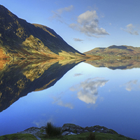 Buy canvas prints of Crummock Water, The Lake District by Jamie Green