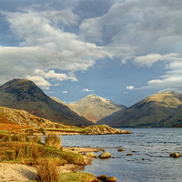 Buy canvas prints of Wastwater In January by Jamie Green