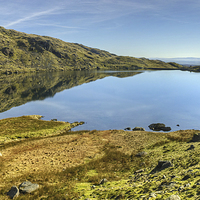 Buy canvas prints of Levers Water,The Lake District by Jamie Green