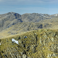 Buy canvas prints of Scafell to Bowfell by Jamie Green