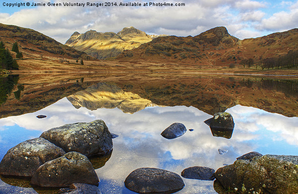Blea Tarn, The Lake District Picture Board by Jamie Green