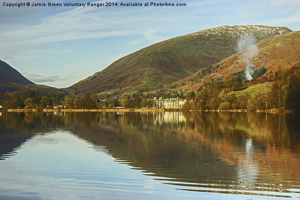  Grasmere In November Picture Board by Jamie Green