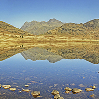 Buy canvas prints of  A Lakeland Panorama by Jamie Green