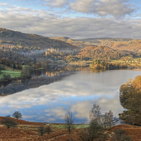 Buy canvas prints of  Grasmere,The Lake District by Jamie Green