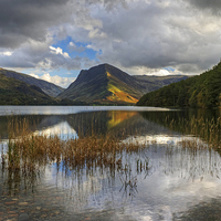 Buy canvas prints of Last Light At Buttermere  by Jamie Green