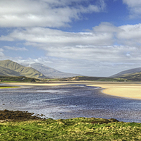 Buy canvas prints of  Kyle Of Durness by Jamie Green