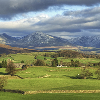 Buy canvas prints of  The Crake Valley by Jamie Green